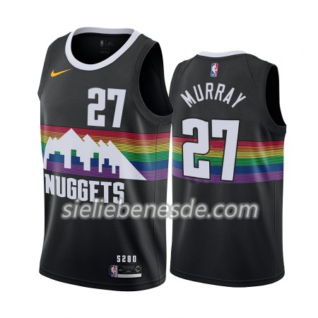 Herren NBA Denver Nuggets Trikot Jamal Murray 27 Nike 2019-2020 City Edition Swingman